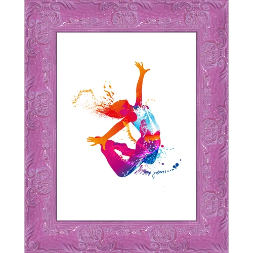 Sylvia · Fuchsia · Bilderrahmen