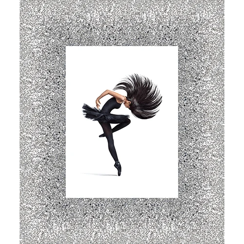 Extra Glam · Silber · Bilderrahmen
